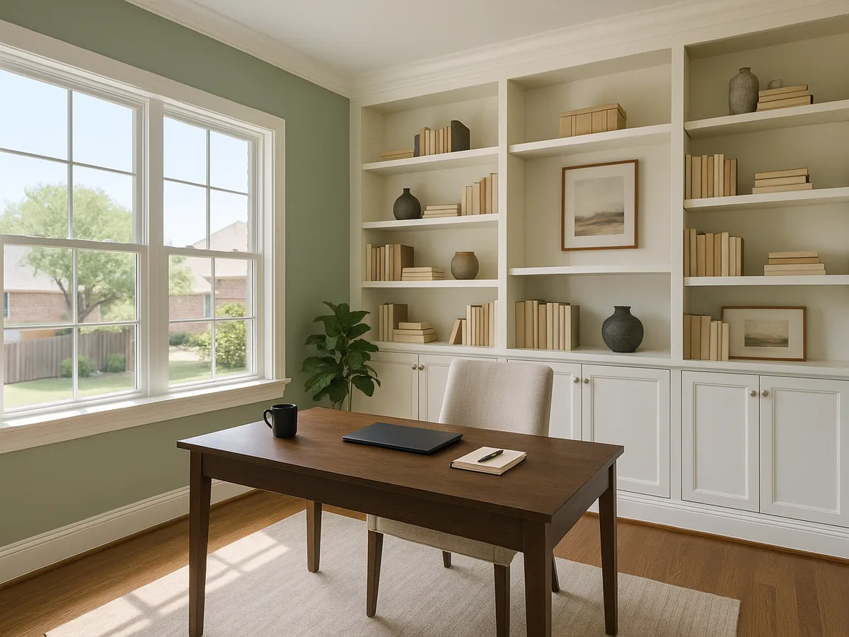 Open concept repaint in Dallas-Fort Worth