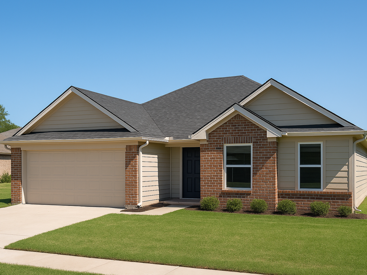 Restored home exterior