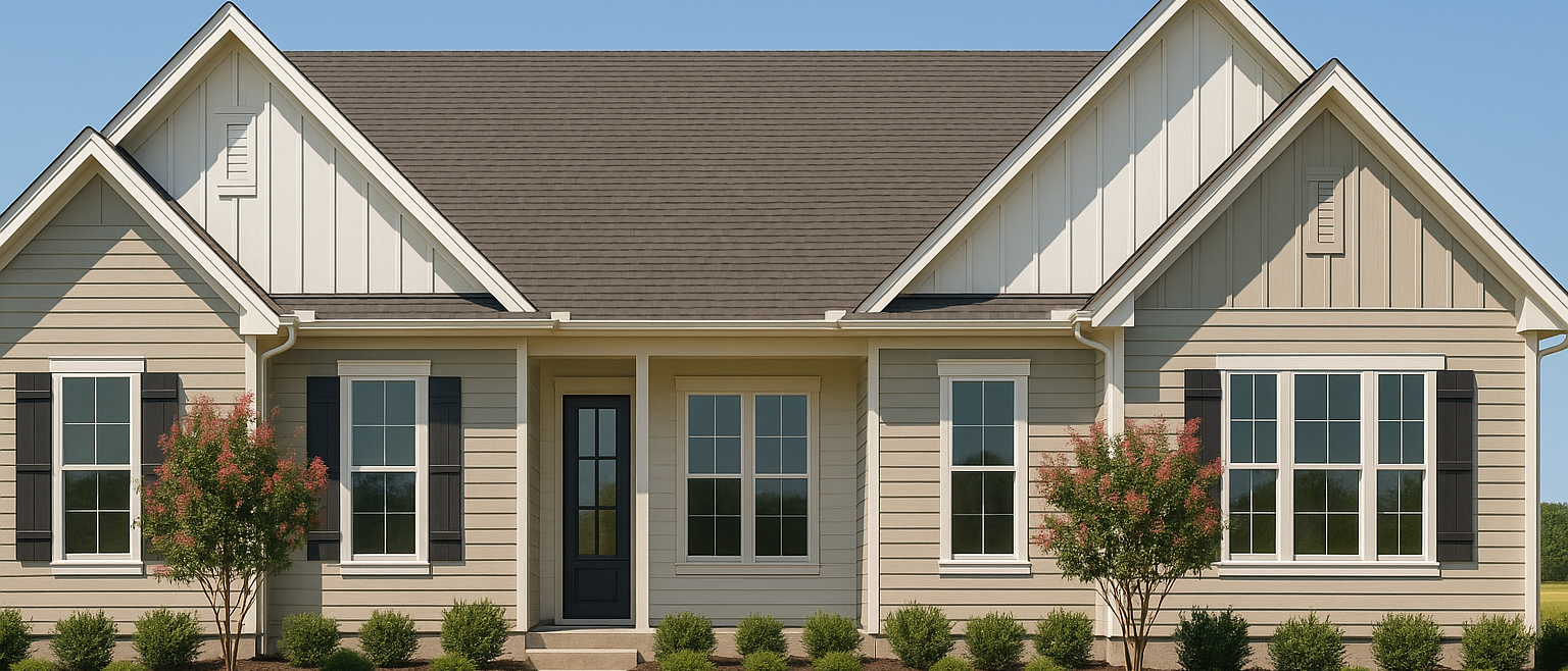 Siding installation with clean trim and consistent reveals
